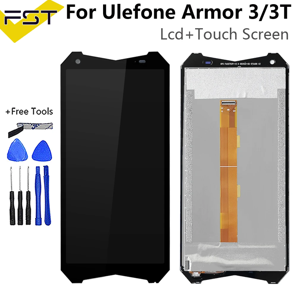 

ЖК-дисплей для Ulefone Armor 3 Armor3, сенсорный экран в сборе 5,7 дюйма для Ulefone Armor 3T Armor3W Armor 3WT, датчик ЖК-дисплея