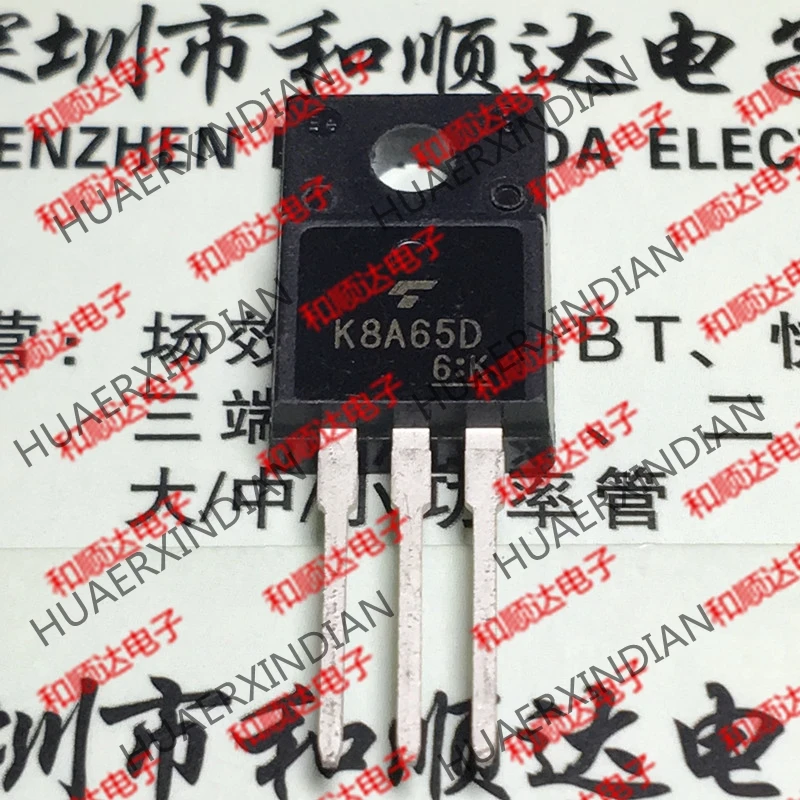 10 шт./лот новые и оригинальные K8A65D TK8A65D TO-220F 650V 8A