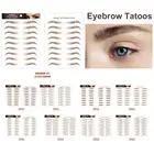 Татуировка для бровей Полуперманентная, 10 парлист