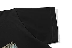 

Gradient dot printing LOGO embroidered short sleeves with delicate and soft touch and breathable texture