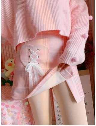 Милая юбка принцессы в стиле &quotЛолита&quot универсальная Свободная Корейском на