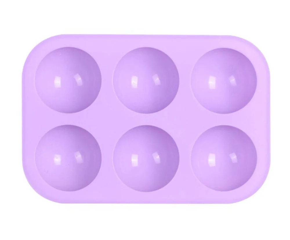 

20pcs/lot Half Ball Sphere Silicone Patisserie Cake Mold Muffin Chocolate Cookie Baking Mould Decor Moule Molds