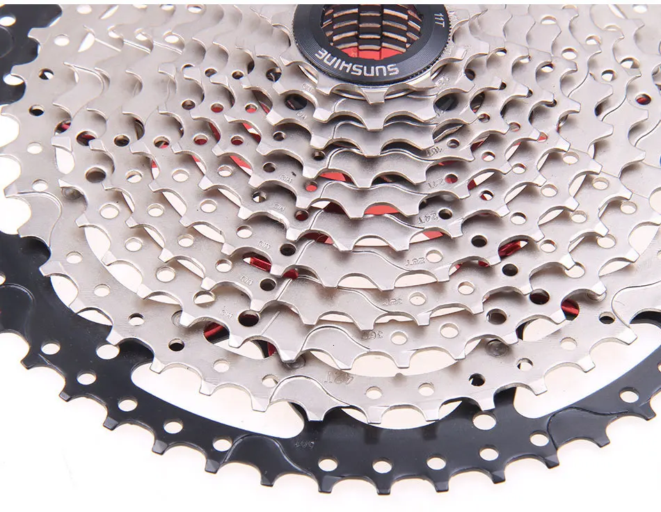 SUNSHINE 11 S 11-50T 11 Скорость свободного хода BMX горный велосипед кассета маховик Аксессуары для велосипеда Совместимость с SL-M9000 M8000