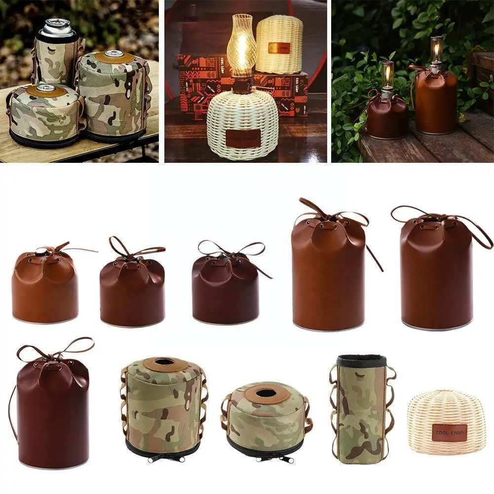 

1pcs Fuel Cylinder Storage Bag Outdoor Camping Gas Storage Protective Gas Portable New Anti-fall Covers G3b1