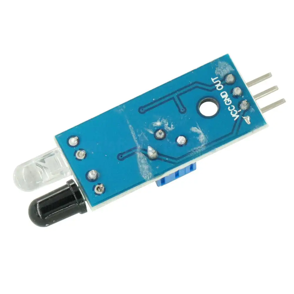 Инфракрасный модуль датчика обхода препятствий для Arduino Smart Car Robot 3 проводной