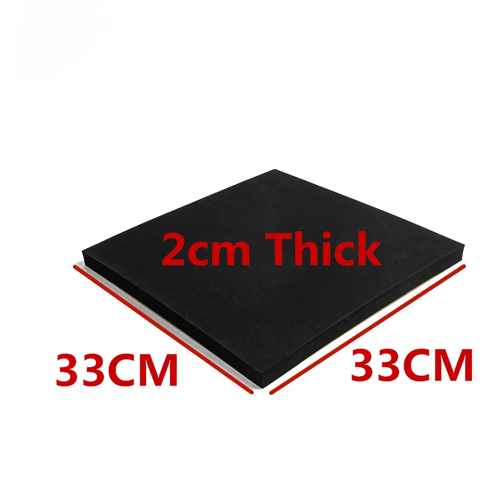 Вспененная накладка на сиденье для гоночных мотоциклов 2 см Толстая черная