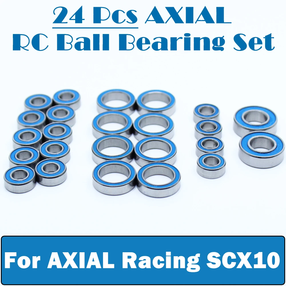 

Axial RC Ball Bearing Set for the AXIAL Racing SCX10 all versions 24Pcs Bearings