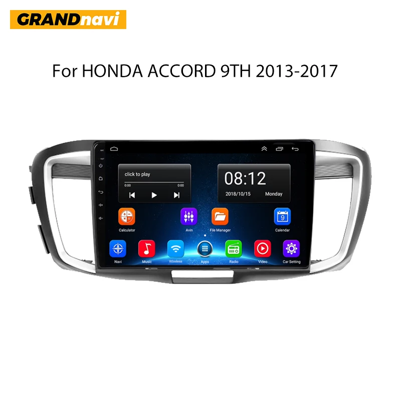 Автомобильный мультимедийный плеер AKAMATE автомагнитола 2 Din для HONDA ACCORD 9TH 2013-2017 CarPlay