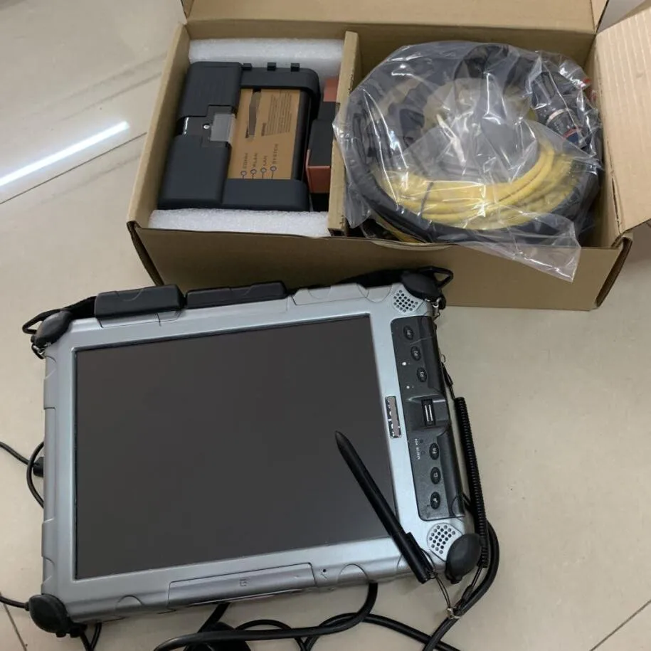 Диагностический интерфейс для BMW ICOM A2 OBD сканер с ноутбуком xplore IX104 новейший 480G