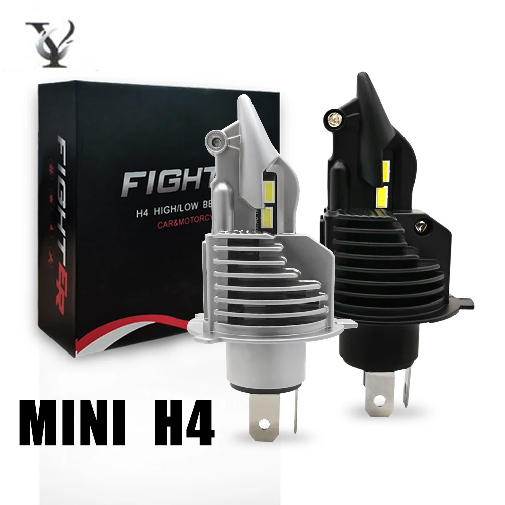 Super Bright H7 Mini Led Headlight Bulbs H4 H1 H11 H8 H9 9005 HB3 H10 9006 HB4 9012 HIR2 Hi-Lo Beam Auto Headlamp Light Canbus