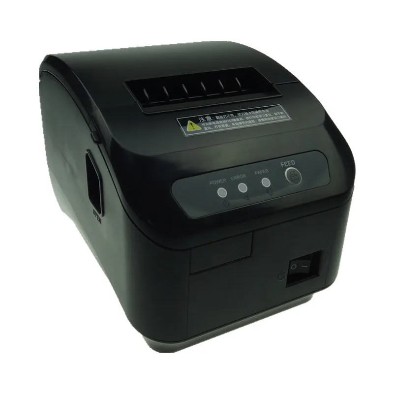 High Quality Thermal Pos 80mm Bill Printer  Small Ticket Barcode QR LOGO Receipt Print Q200II Automatic Cutting Machine