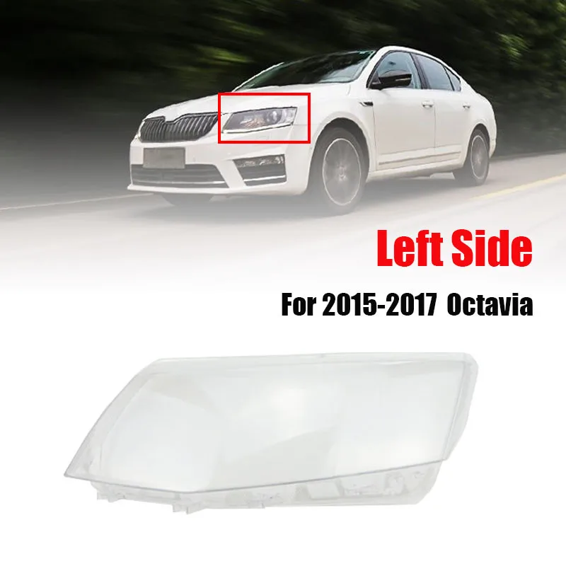 Чехол для передней фары автомобиля 2015 2017 Skoda Octavia налобный фонарь