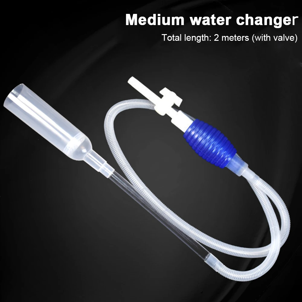 

Fish Tank Aquarium Clear Tool Vacuum Water Change Changer Cleaner Fish Tank Siphon Pump Manual Aquarium Filter Cleaning Tools