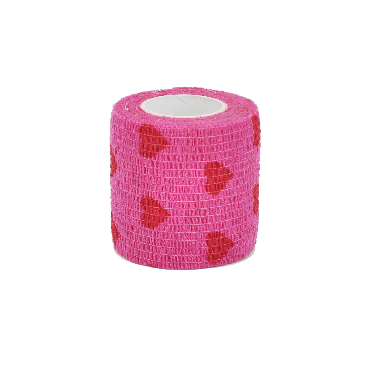 1/6/10 шт. медицинская самоклеящаяся эластичная лента с принтом красного сердца 4 8 м