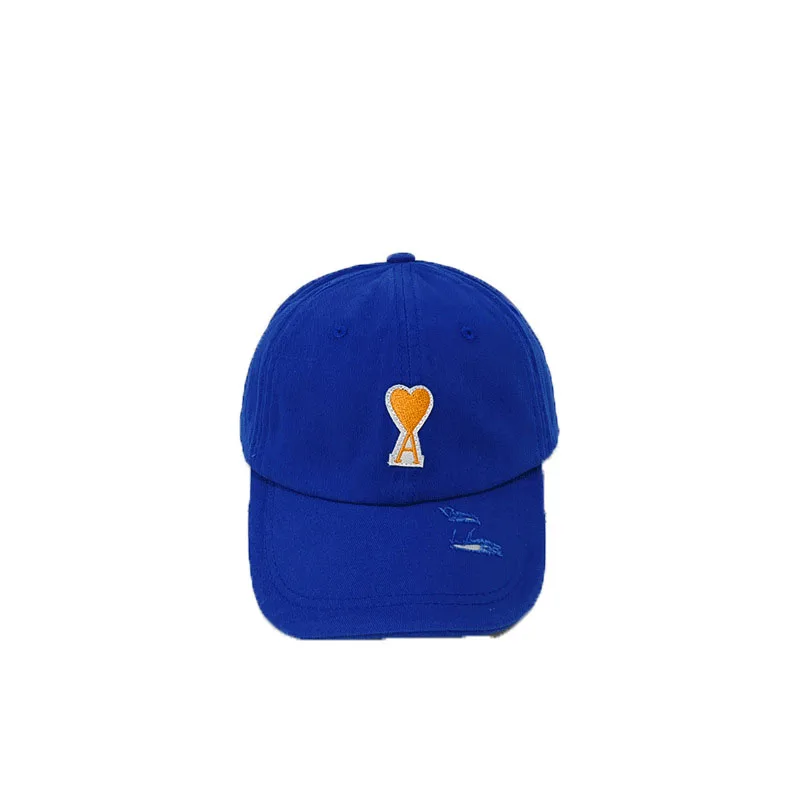 

Korean Version Of The New Autumn And Winter Hat, Fashionable With Curved Brim Love Letter Baseball Cap Small Fresh Cap