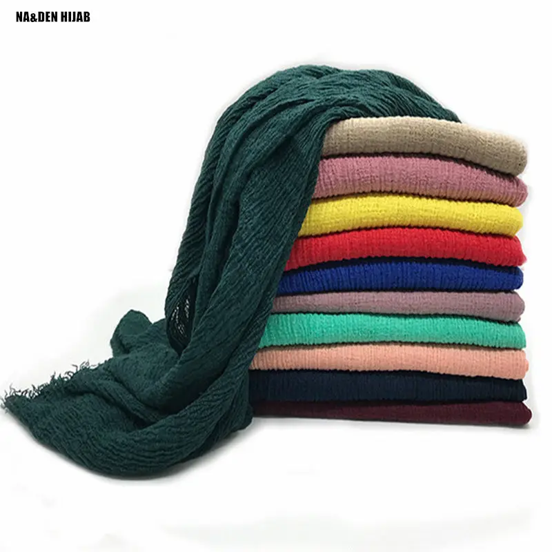 

Новый Зимний хлопковый льняной простой шарф женские мягкие шарфы в натуральном стиле шали Популярный американский Европейский шарф Горяча...