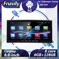 fnavily 8 8 android 11 car dvd player for volkswagen touareg car video radio navigation gps stereos dsp mp3 audio 2002 2010