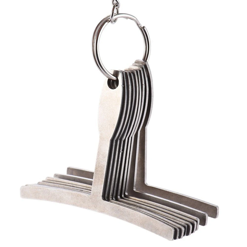 9 шт. Нержавеющая сталь Understring манометр для гитары настройка басов инструменты