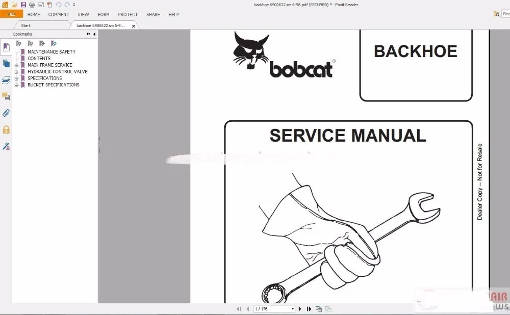 

Руководство по эксплуатации Bobcat полный комплект DVD