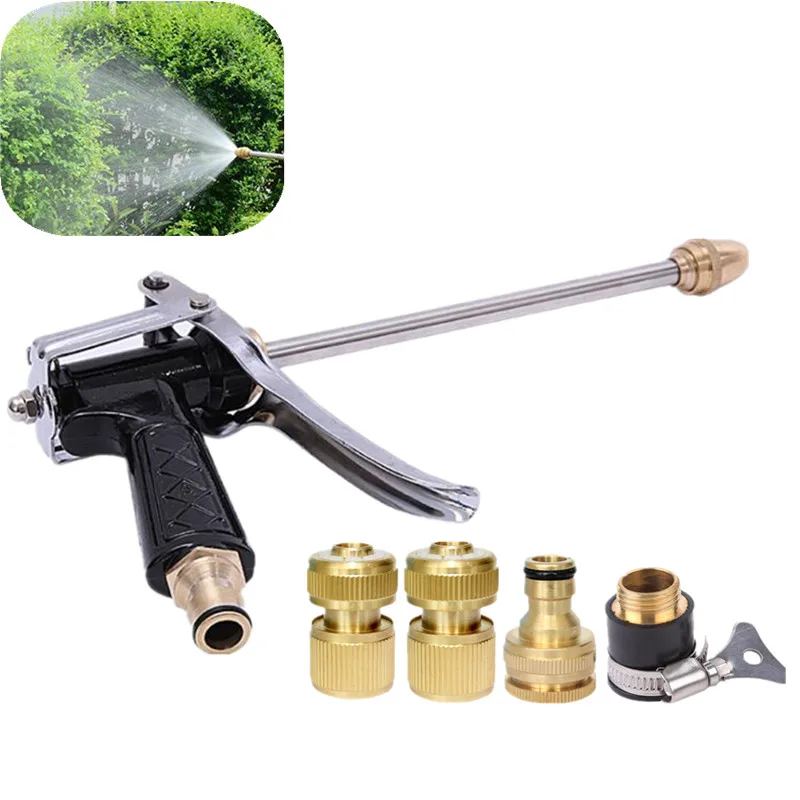Быстрая доставка латунные садовые Водяные Пистолеты с разъемом Распылительная