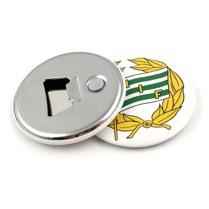 100 шт. корпоративный подарок жестяная тарелка с логотипом на заказ магнит