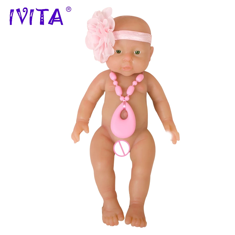 IVITA WG1503 41 см 2 кг силиконовые куклы Reborn Baby реалистичные мягкие тела Игрушки для девочек Juguetes для динка семьи старше 3 лет дети