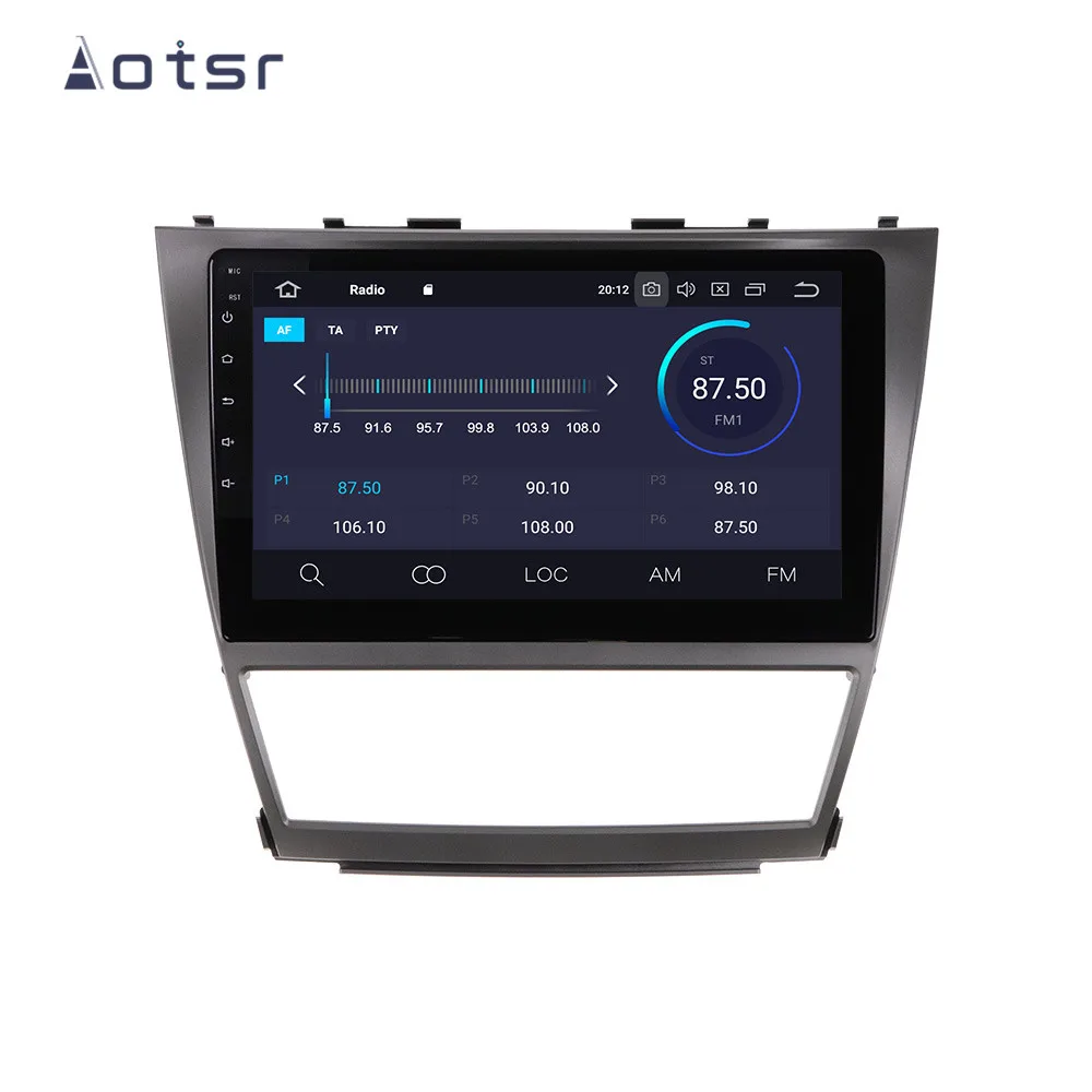 Android 10 0 GPS навигация радио dvd-плеер для Toyota Camry 2006-2011 видео плеер стерео Headuint