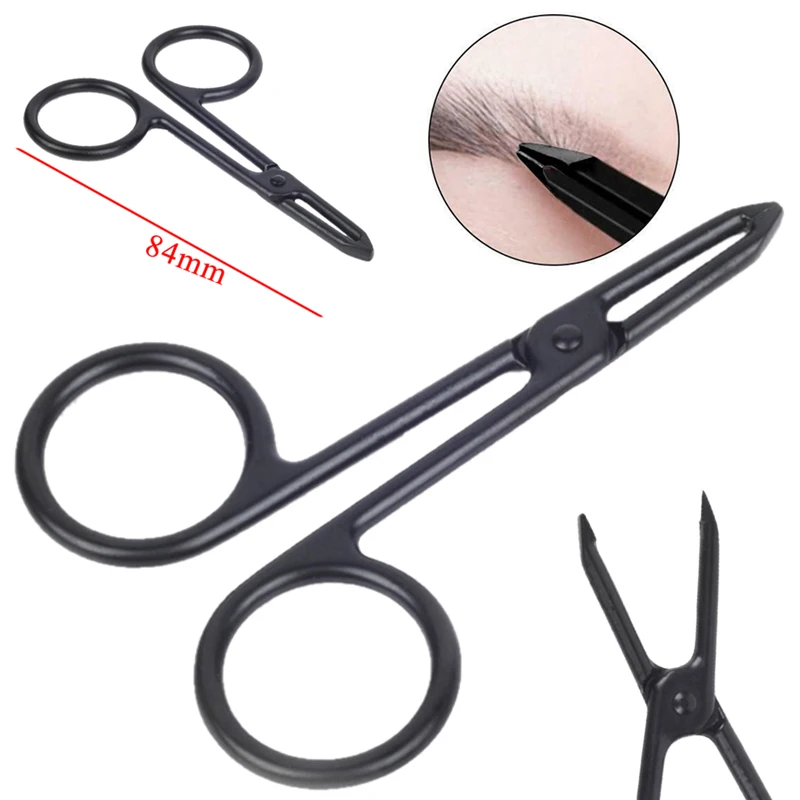 1 шт. макияж бровей ножницы пинцет из нержавеющей стали для устройство снятия