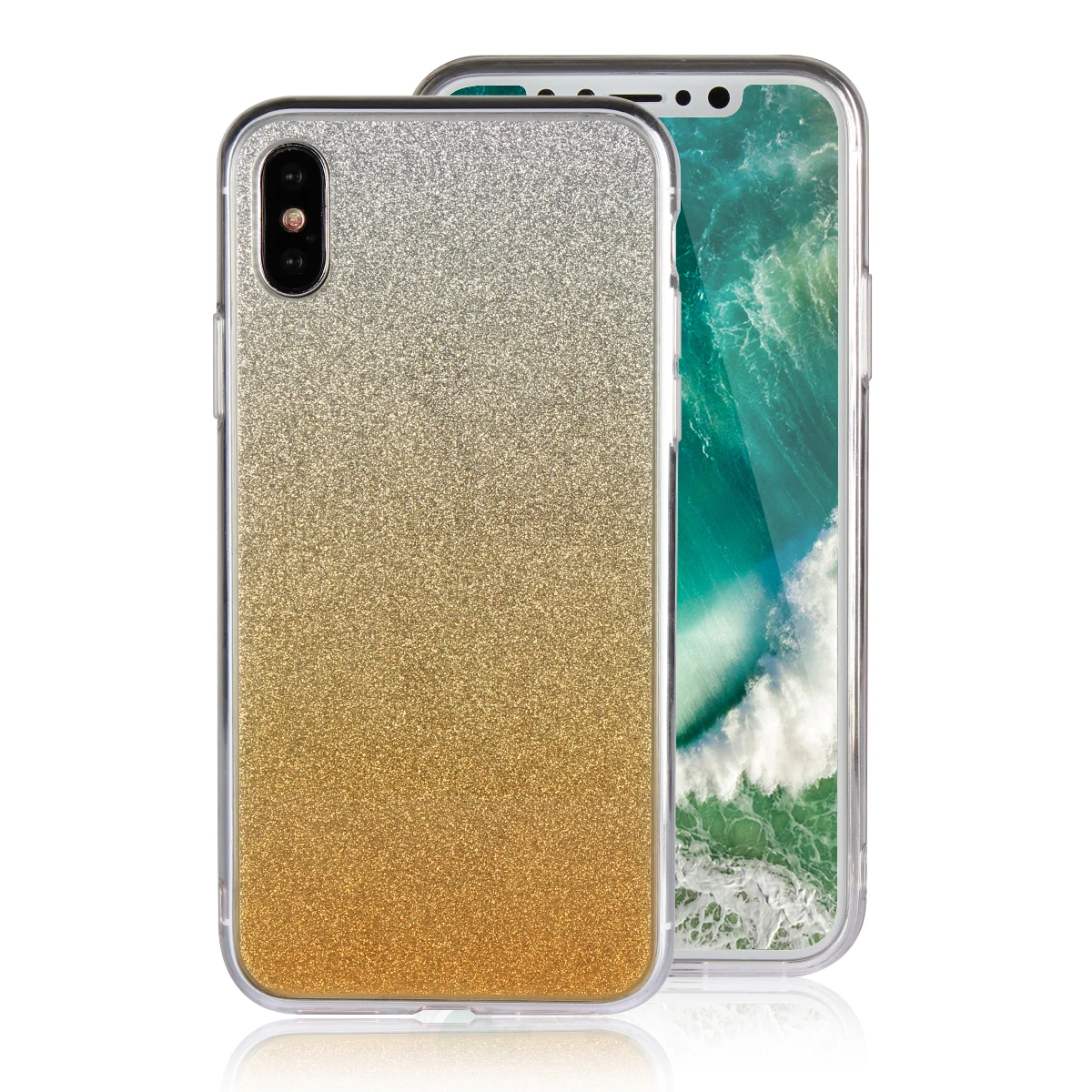 Sailortech для iPhone X/6/7 8 блестящий чехол с блестками мягкий из ТПУ защитный Блестящий