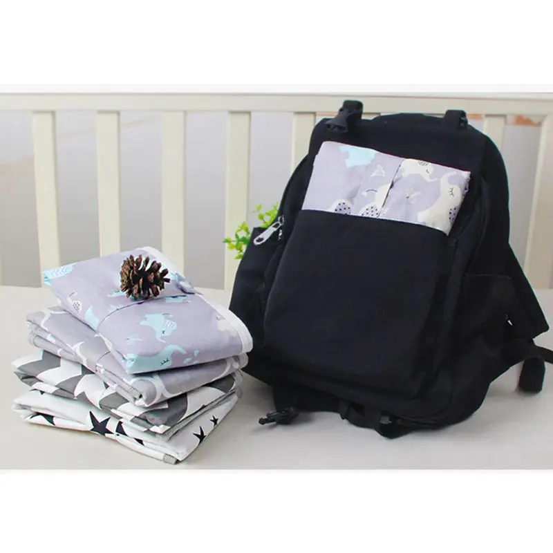 

Portable Newborn Waterproof Baby Changing Mat Infant Foldable Travel Changing Diaper Nappy Liners Pad