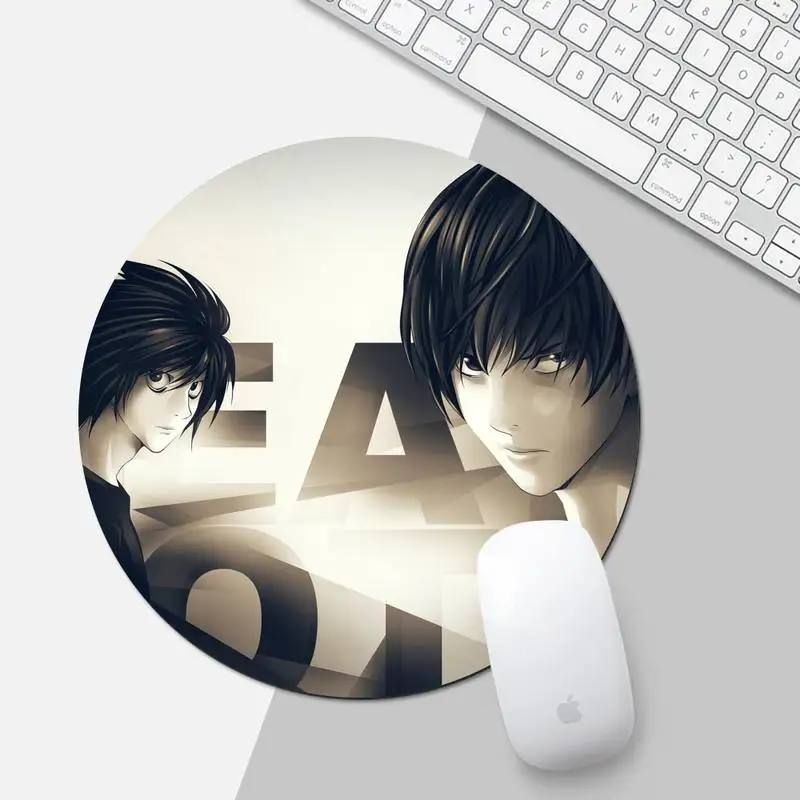 

Death Note Anime Rubber Durable Desktop Mouse pad Mouse pad Desk Protect Game Office work Mat Non-slip Laptop Cushion mousepad