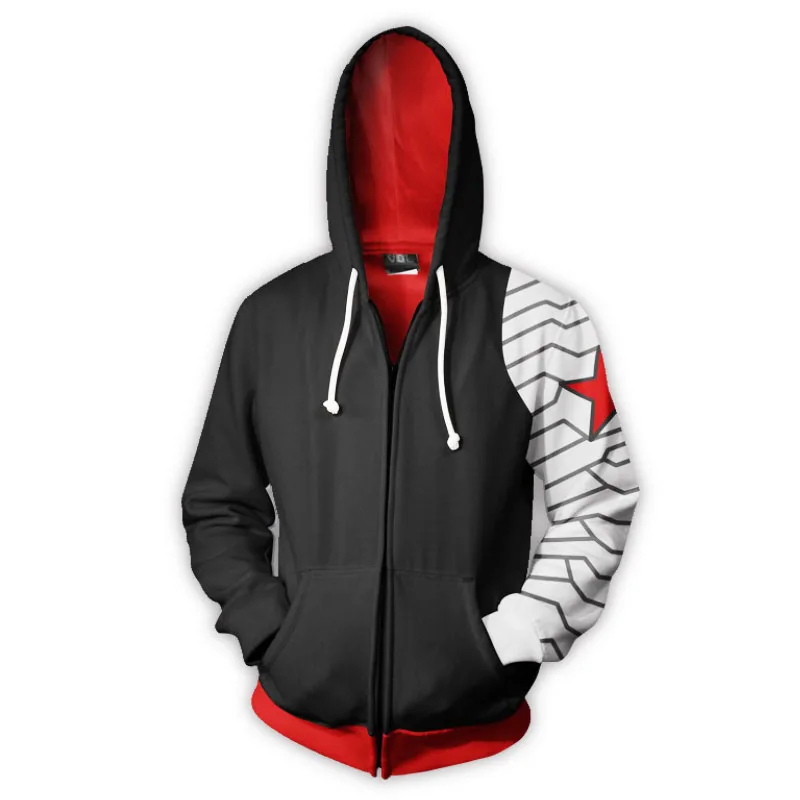 

Мужская зимняя толстовка с капюшоном и длинным рукавом