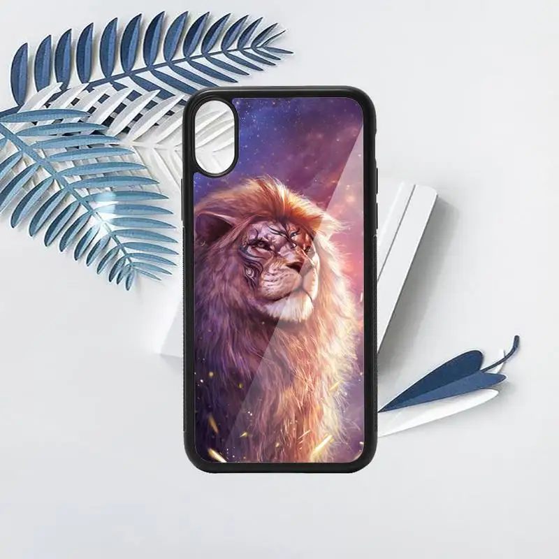 

Ferocious tiger lion Phone Case TPU For iPhone X XR XS 11 12 mini Pro MAX 6 6S 7 8 Plus SE 2020