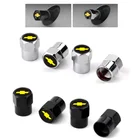 4 шт. Авто клапан для шин кепки стикеры кепки пылезащитный колпачок для шины для Шевроле Лачетти Колорадо cruze Искра captiva автомобильные аксессуары