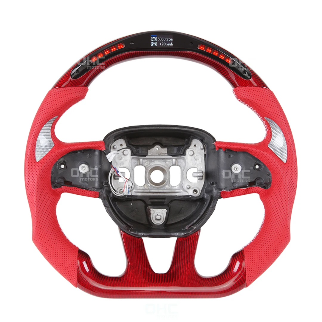 

Carbon Fiber LED Performance Steering Wheel for Dodge