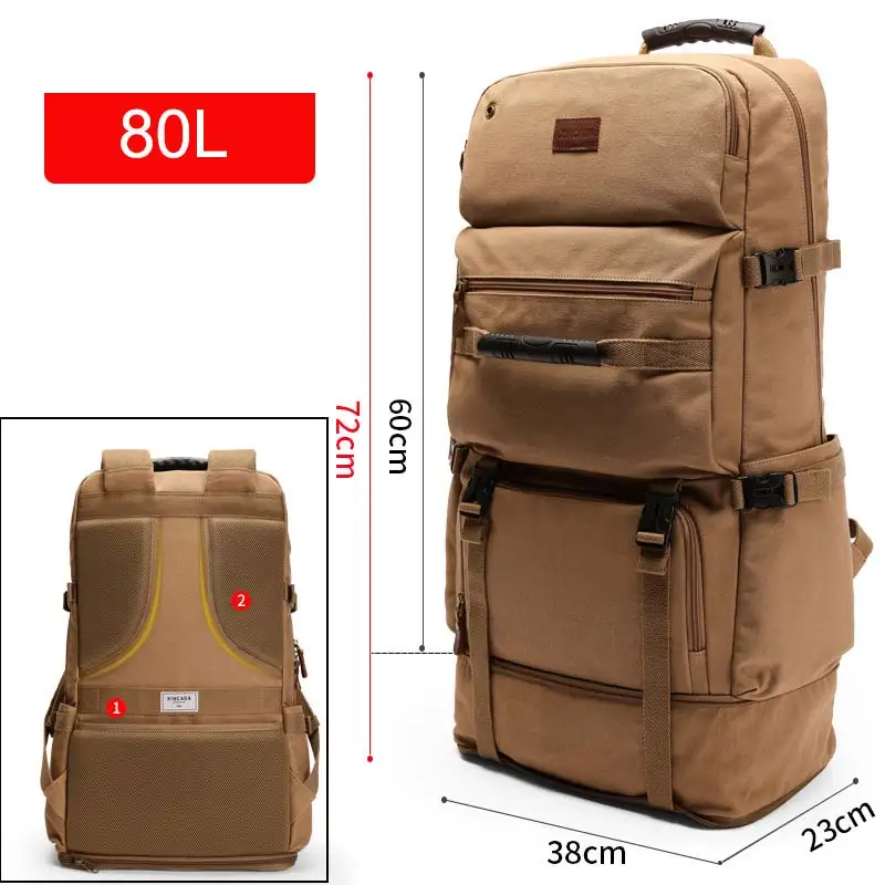 

70L 85L Tactical Bag Military Backpack Mountaineering Men Travel Outdoor Sport Bags Molle Hunting Camping Rucksack 2019 XA686WA
