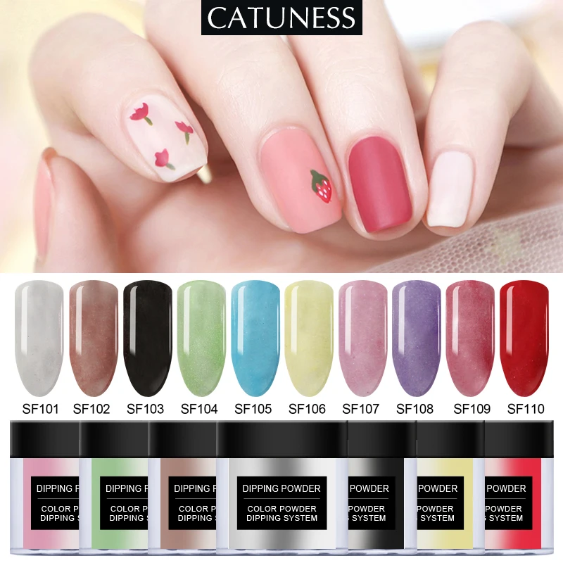 Порошок для дизайна ногтей Saroline блестящий порошок погружения инфильтрации