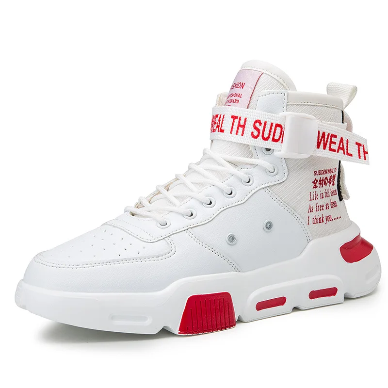 Мужская баскетбольная обувь с высоким берцем трендовая удобная мужская