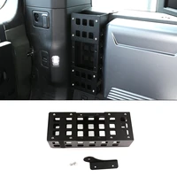 for land rover defender 110 2020 2022 car styling aluminum alloy black car trunk storage basket interior accessories