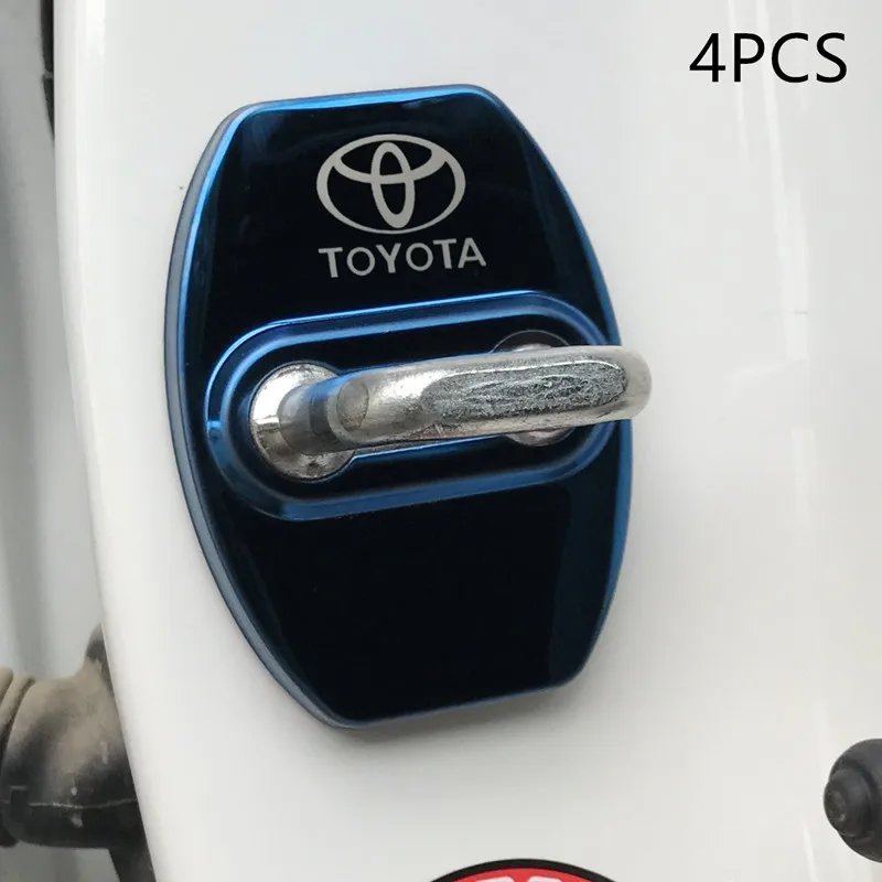 Автомобильный Дверной замок защитный чехол для toyota camry chr corolla rav4 температурный