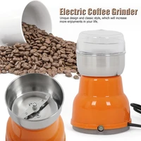 electric stainless steel coffee bean grinder multi functional home grinding milling machine coffee accessories eu plug dropship