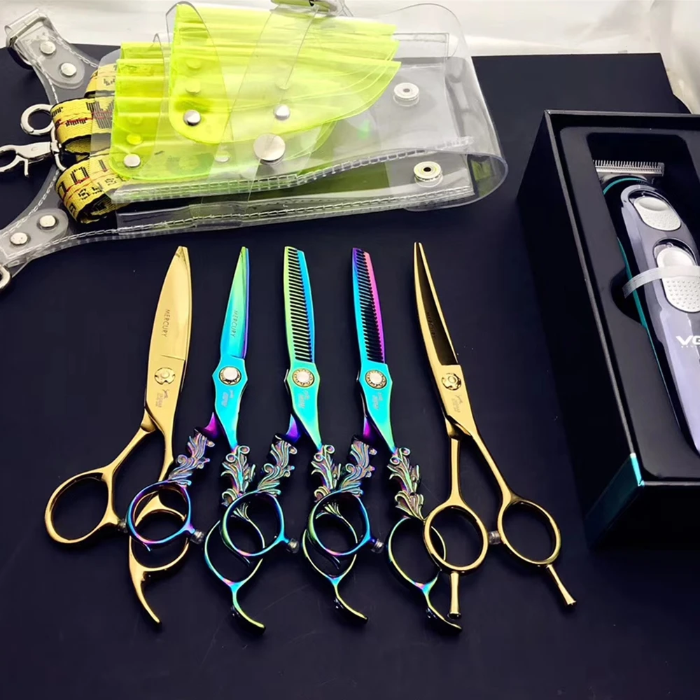 

Japan 6.0 Salon Hair Scissors Professional Hairdressing Scissors Hair Cutting Shears Hairdresser Set Barber Scissors for Hair