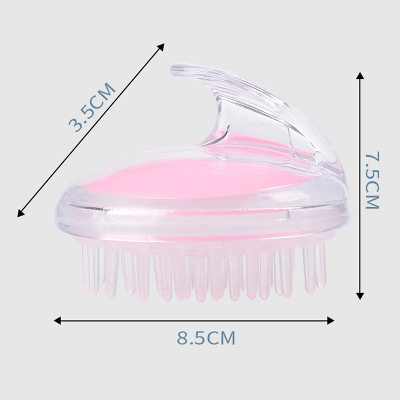 

Silicone shampoo scalp hair massager shampoo massage comb bath Hair Washing Comb Shower Brush Bath SPA Massage Brush Dropship