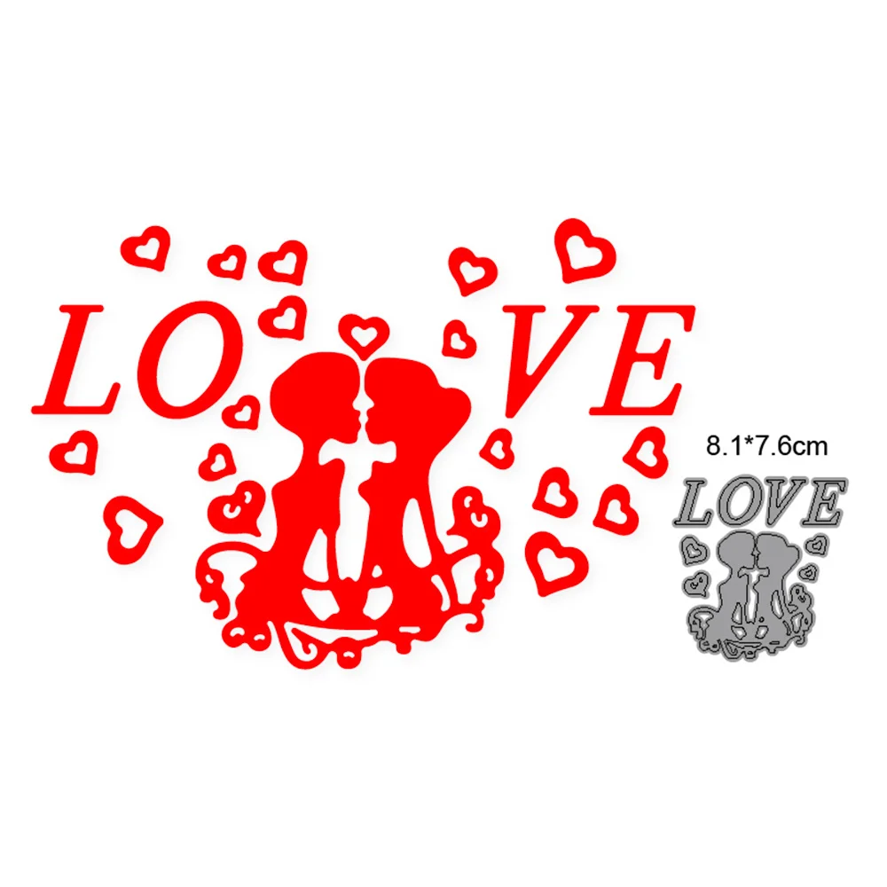 

People love embossed paper card photo album metal cutting mold scrapbook 2021 new mold card making paper-cutting process