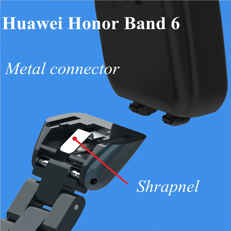 Braided Solo Loop Strap for Huawei Band 6 / 6Pro Smart Watch Wrist Bracelet Woven Fabric Watchband For Huawei Honor Band 6 Wrist