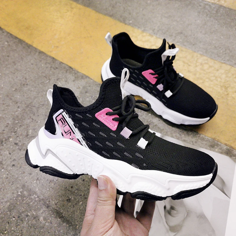 

Chunky Shoes Mesh Women Sneakers Breathable Women's Shoes Lightweight Casual Ladies Shoes Deportivas Mujer Chaussures Femme