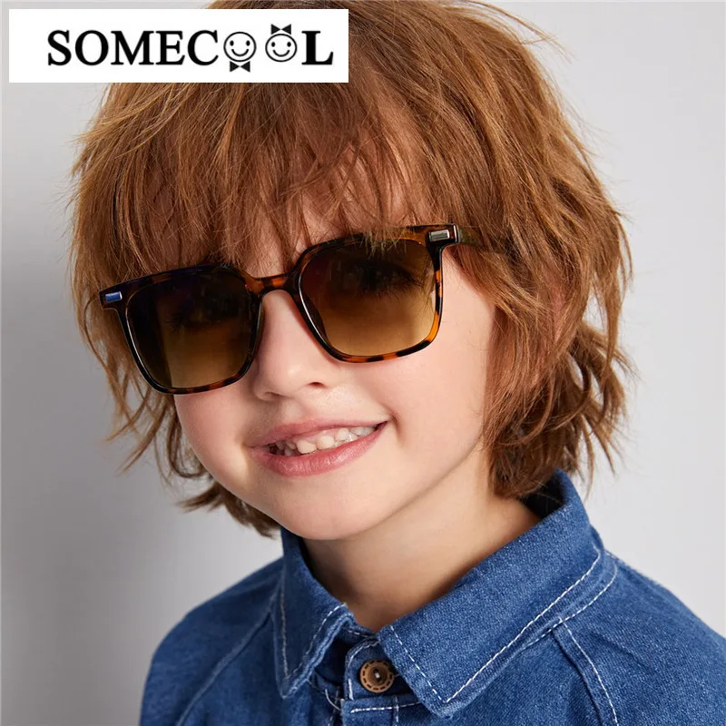 Солнцезащитные очки с заклепками N478 детские винтажные модные дизайнерские