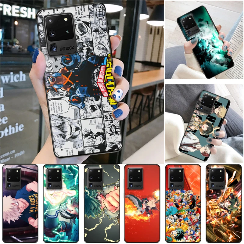 

My Hero Academia Tomura Boku Todoroki Shouto Bakugou Katsuki Dabi Shigaraki Phone Case For Samsung Galaxy S20 Ultra FE Carcasa