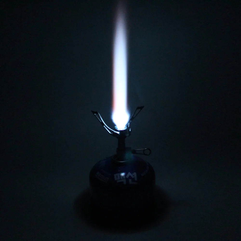 

One-piece portable outdoor super light aluminum alloy furnace head picnic stoves stoves wild camping gas furnace