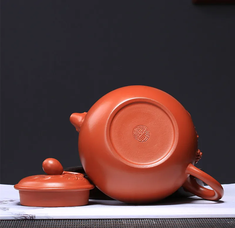 

2020 Teapot Yixing Zisha Clay Chinese Porcelain Teapots Gongfu Tea Set 400ml New Arrived Famous Handmade Pots With Gift Box